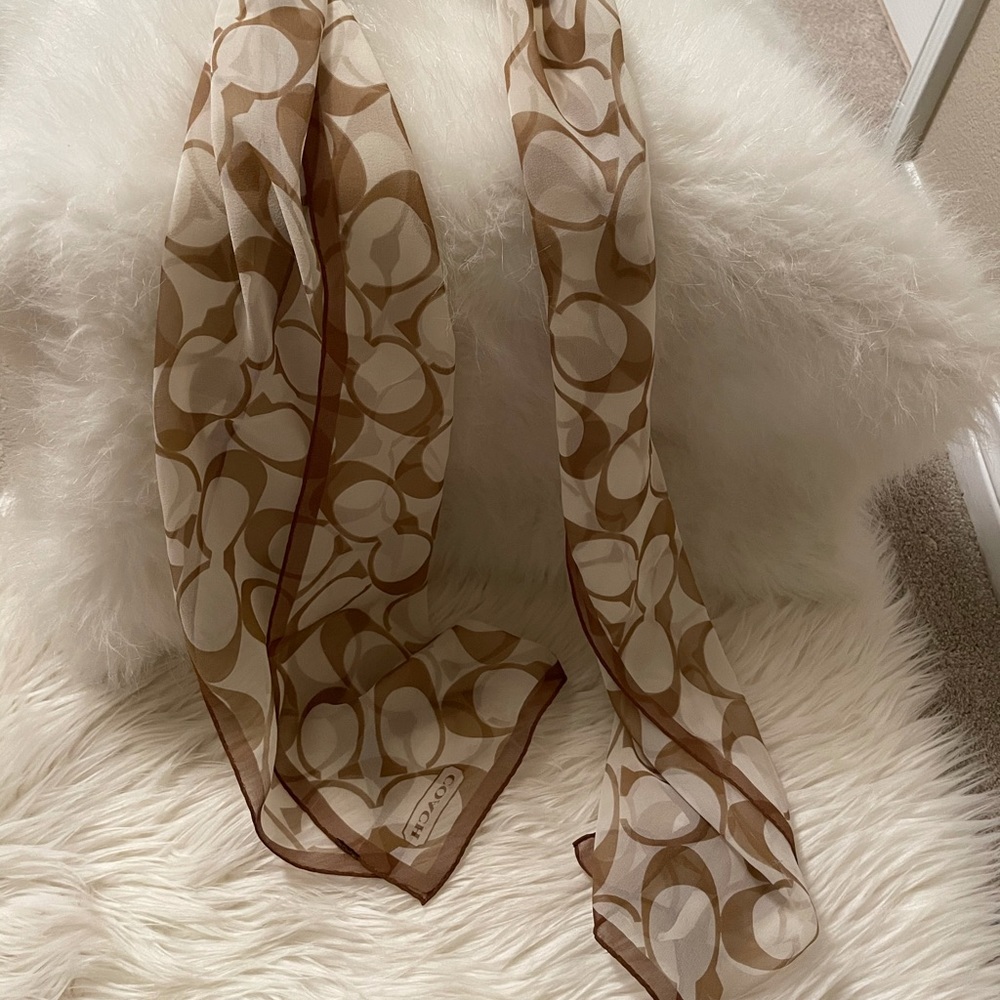 Coach scarf